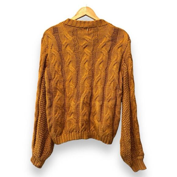 For Love And Lemons Amber Cable Knit Sweater - Picture 3 of 15